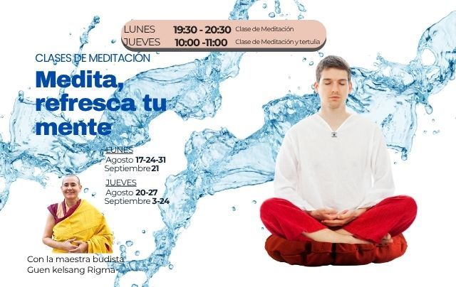 Ciclo: Medita, refresca tu mente +tertulia y te
