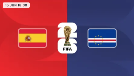 España vs Cabo Verde — Copa Mundial FIFA 2026™