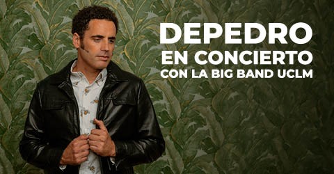 Depedro en concierto con la Big Band UCLM
