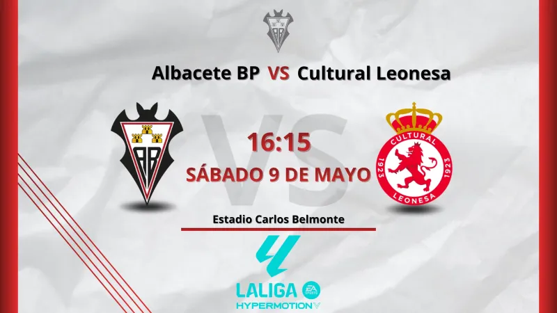 Albacete BP vs Cultural y Deportiva Leonesa – Partido de fútbol