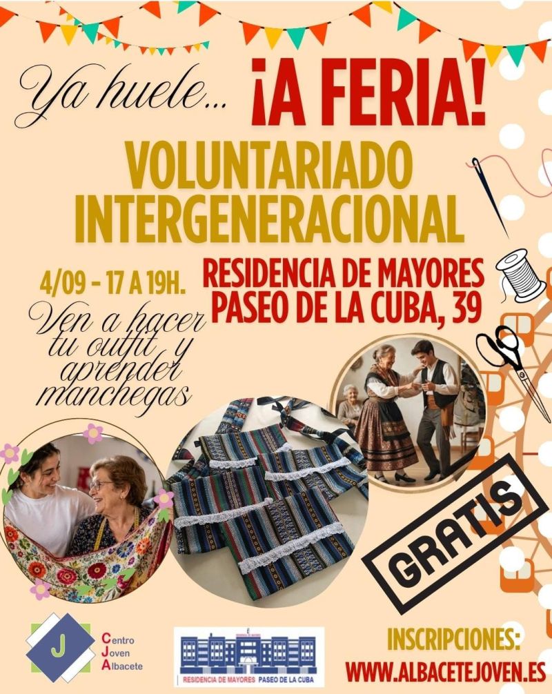 Voluntariado Intergeneracional — Feria de Albacete 2026