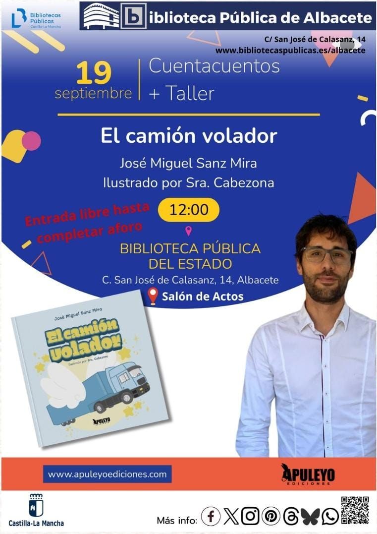 Cuentacuentos + Taller: El camión volador