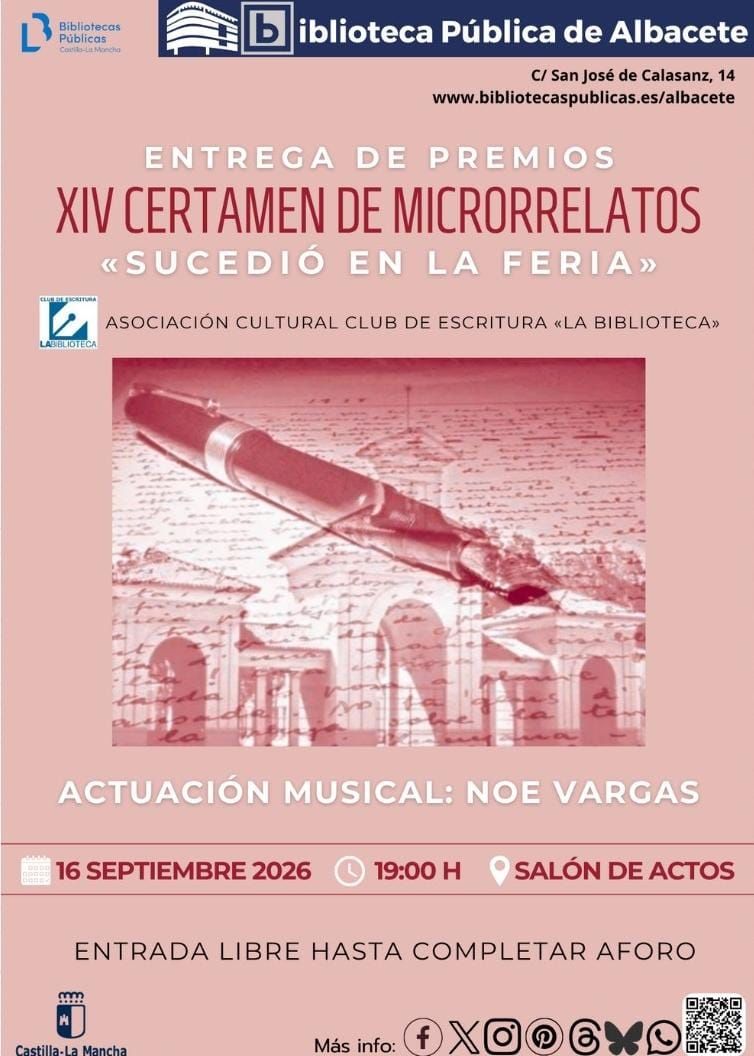 XIV Certamen de Microrrelatos “Sucedió en la Feria”