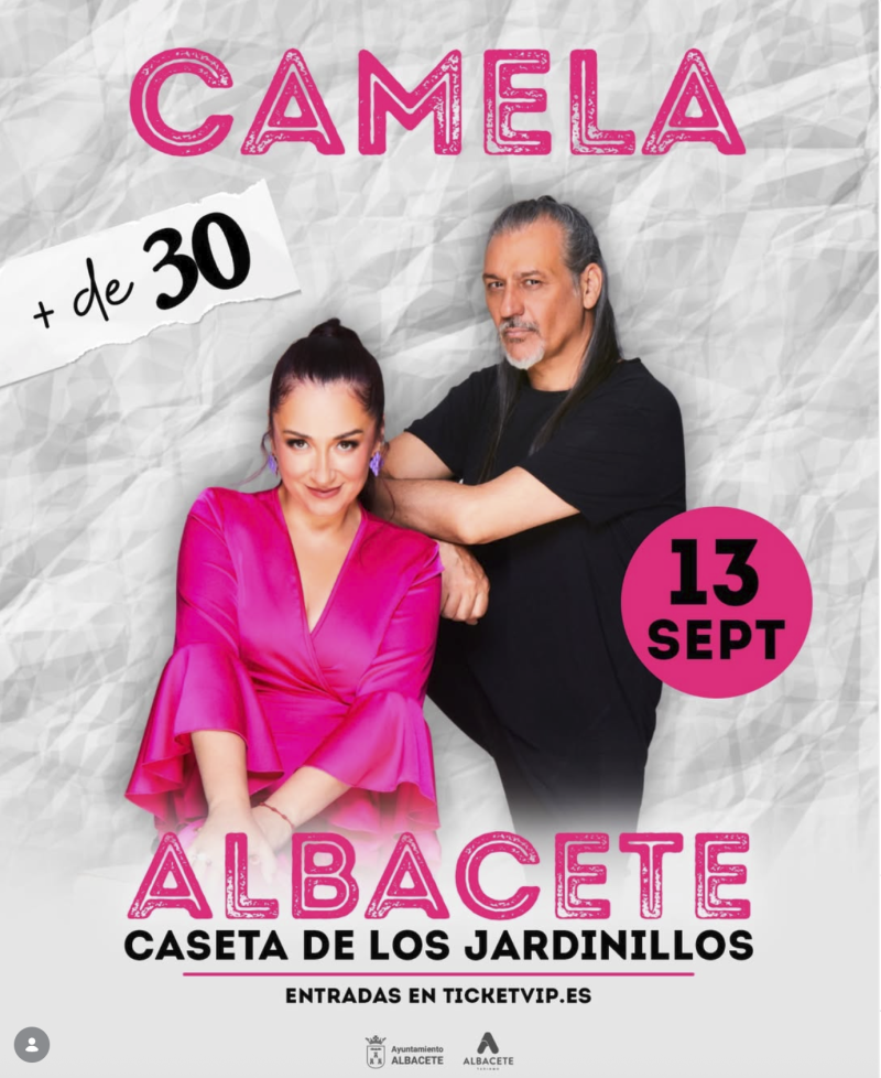 Camela en concierto – Feria de Albacete 2026