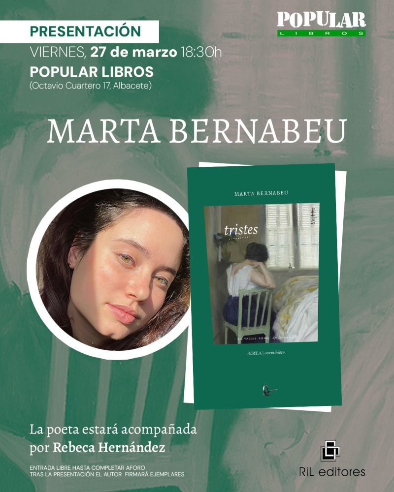 Marta Bernabeu presenta Tristes