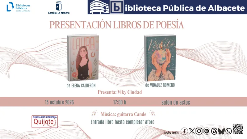 Presentación de libros de poesía