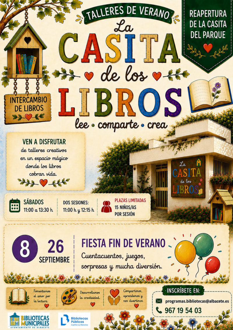 Fiesta fin de verano — La Casita de los Libros