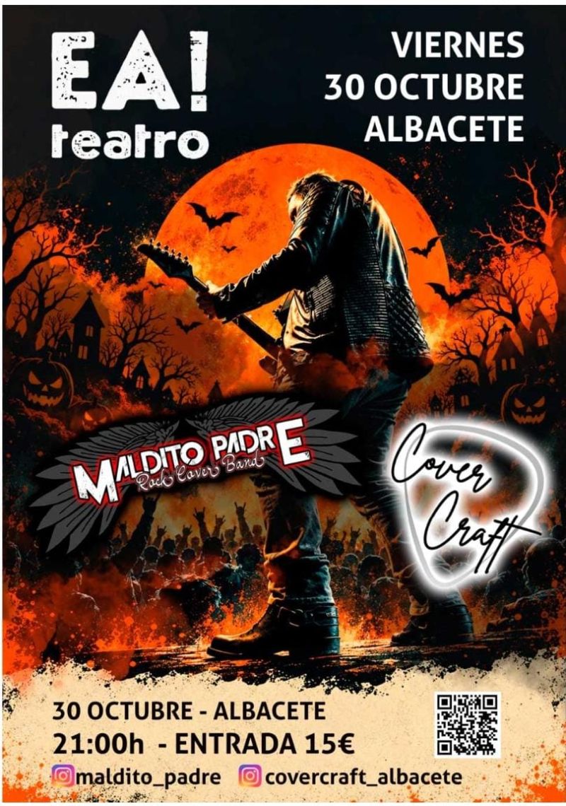 Noche de Rock Covers — Maldito Padre + Cover Craft