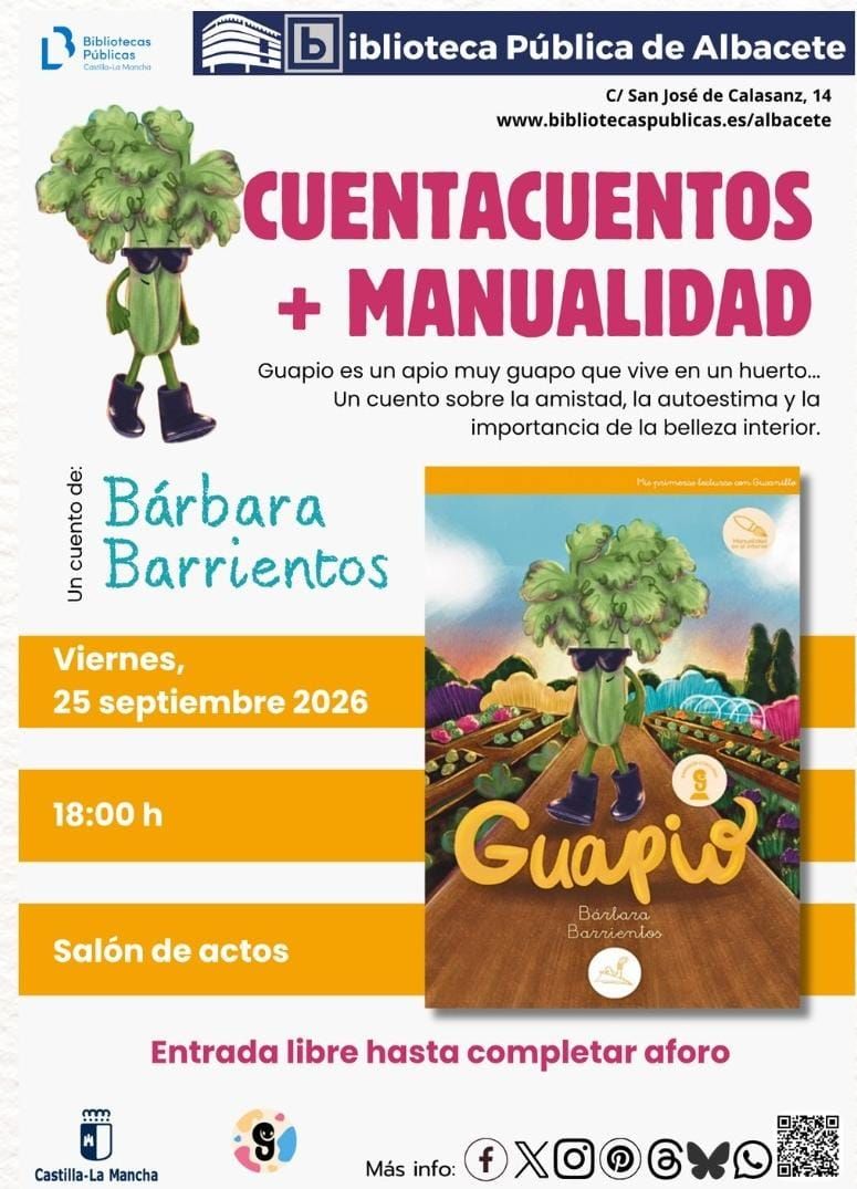 Cuentacuentos + manualidad: Guapio