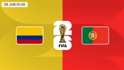 Colombia vs Portugal – Copa Mundial FIFA 2026™