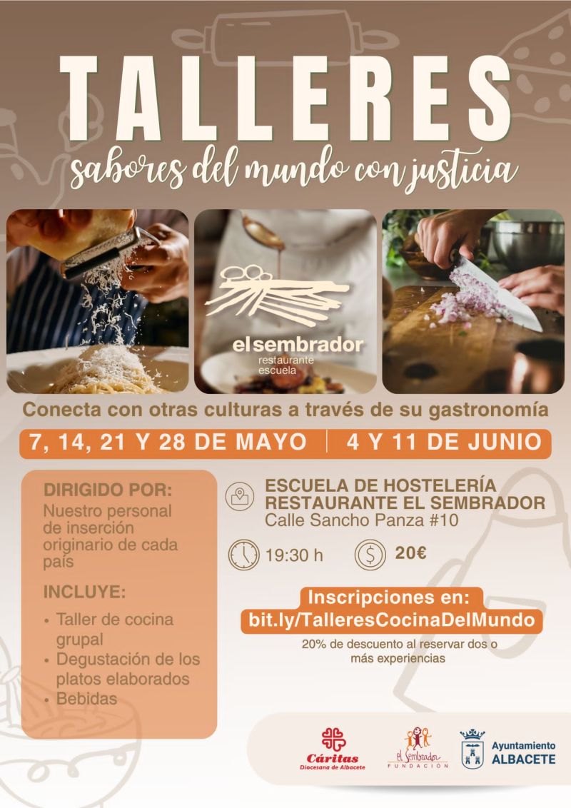 Talleres Sabores del Mundo con Justicia