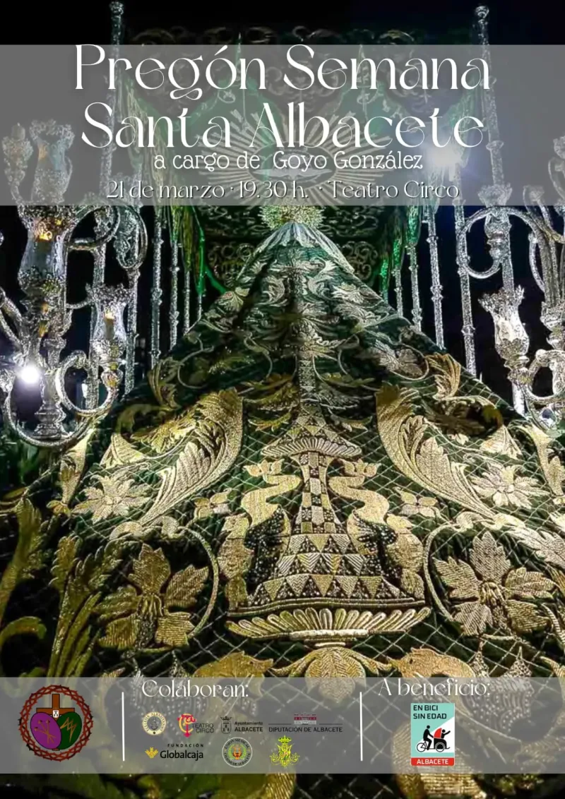 Pregón de Semana Santa de Albacete 2026