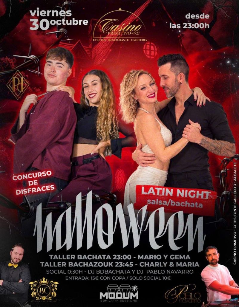 Halloween Latin Night — Salsa & Bachata