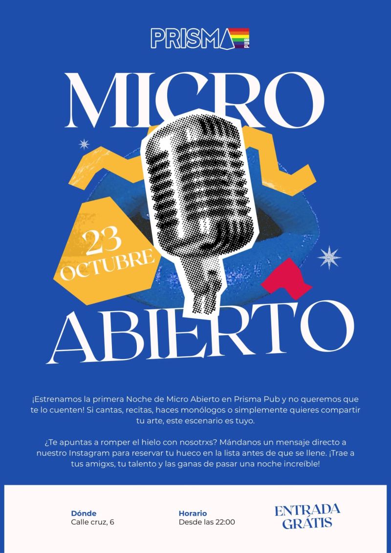Micro Abierto — Prisma Pub