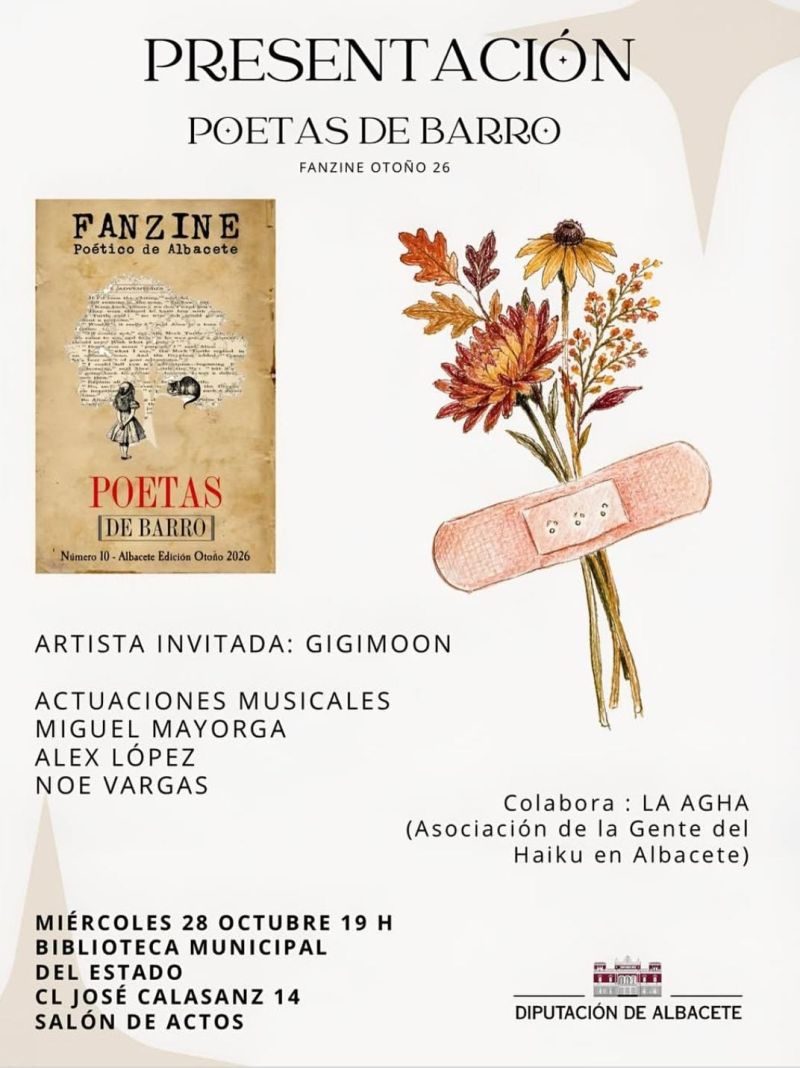 Presentación del fanzine “Poetas de Barro”