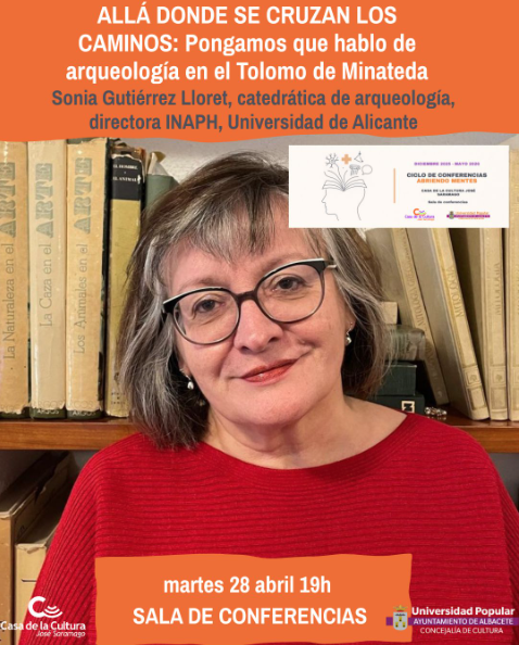 Ciclo “Abriendo Mentes”: Pongamos que hablo de arqueología en el Tolmo de Minateda