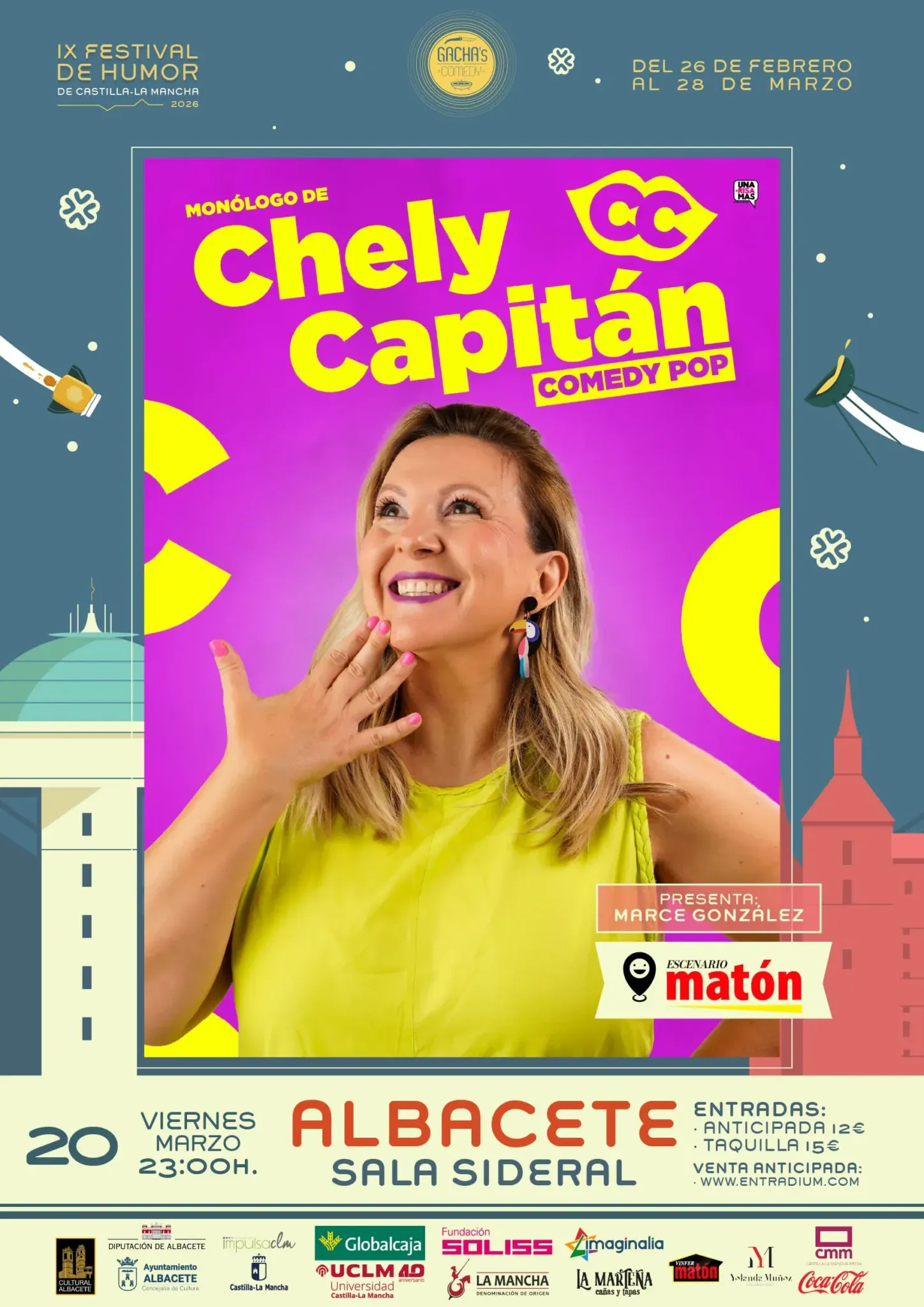CHELY CAPITÁN – Comedy Pop