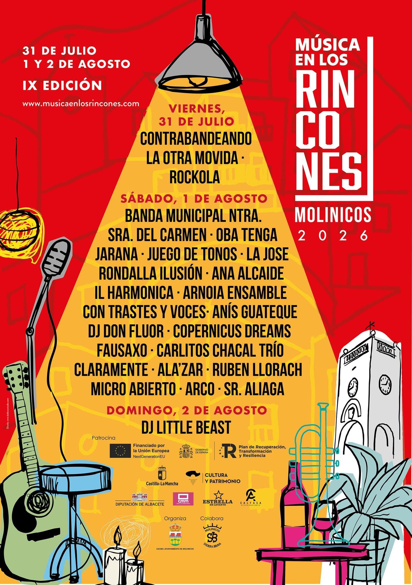 Música en los Rincones 2026