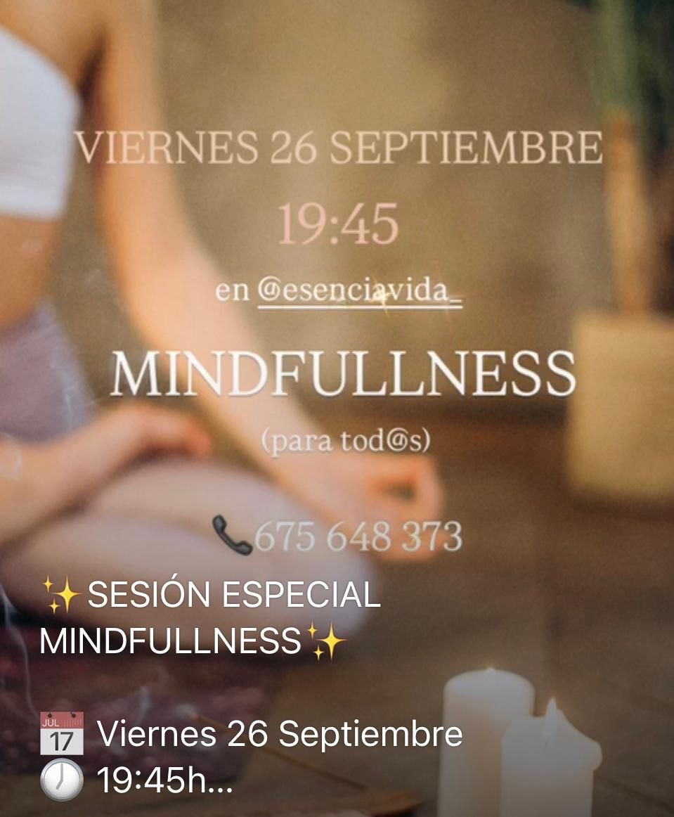 Sesión Especial Mindfulness