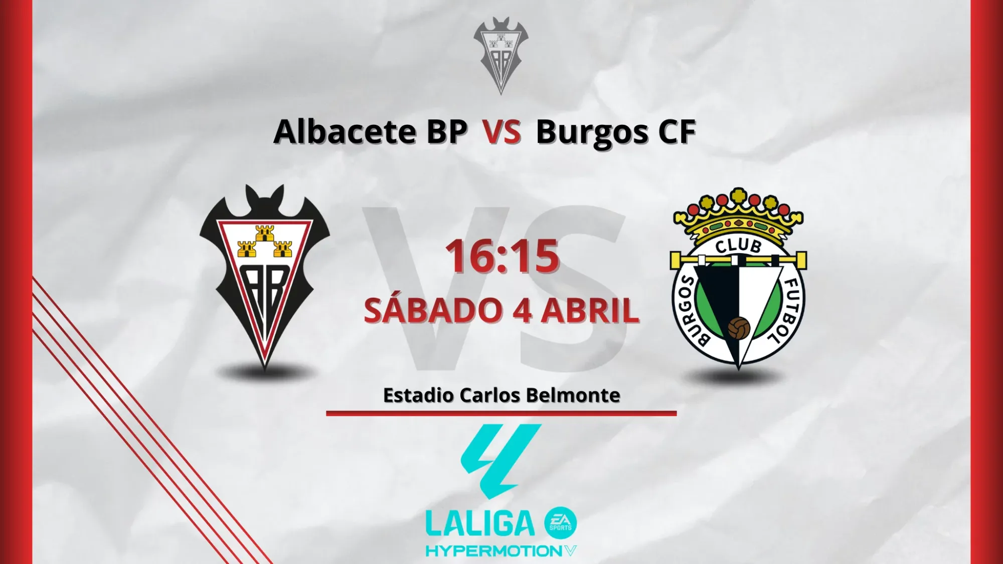 Albacete Balompié vs Burgos CF