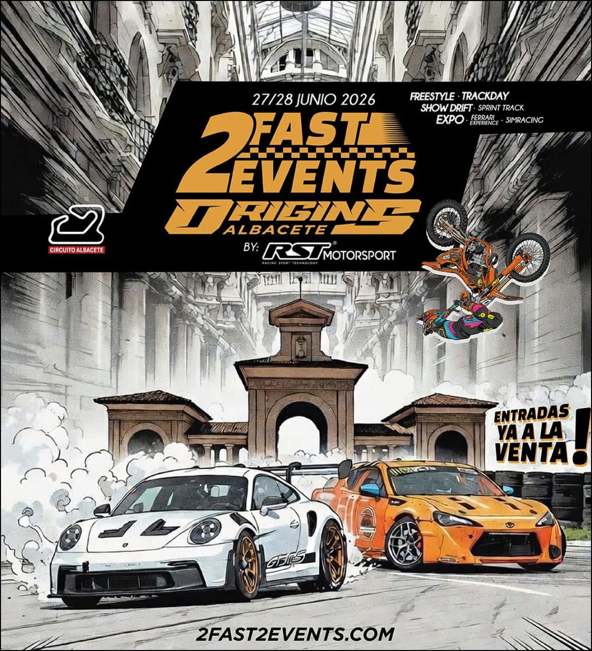 2 FAST 2 EVENTS ORIGINS ALBACETE