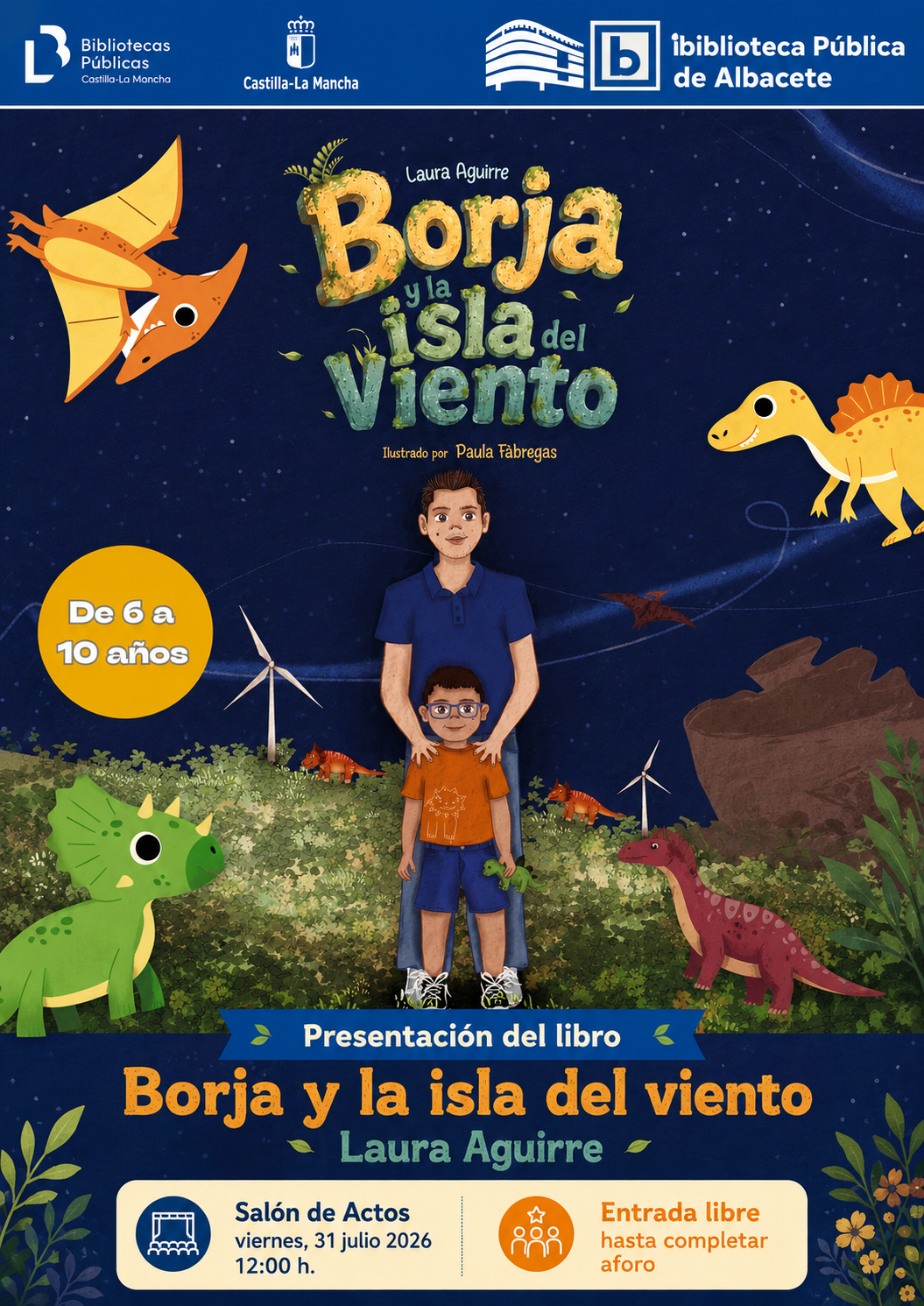 “Borja y la isla del viento”, de Laura Aguirre
