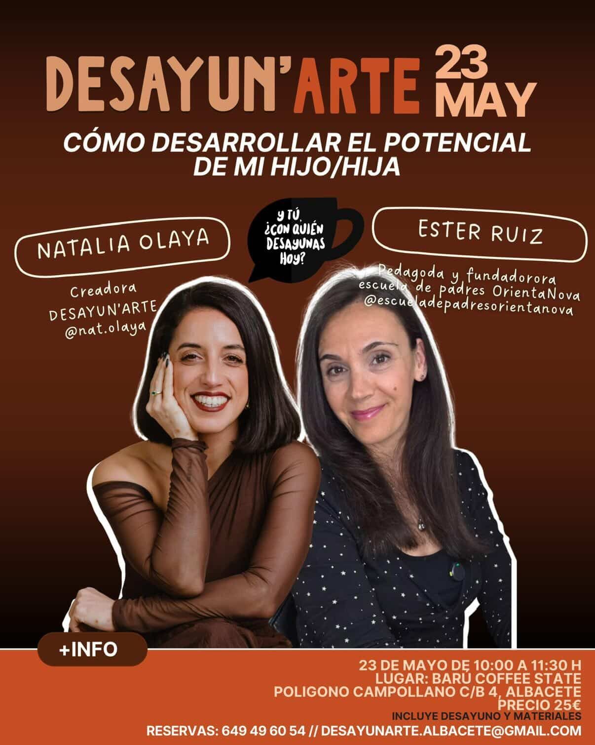 DesayunArte con Ester Ruiz y Natalia Olaya
