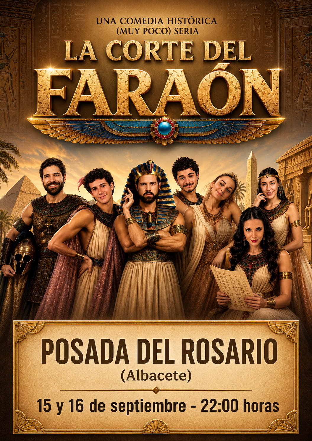 La corte del Faraón — Feria de Albacete 2026