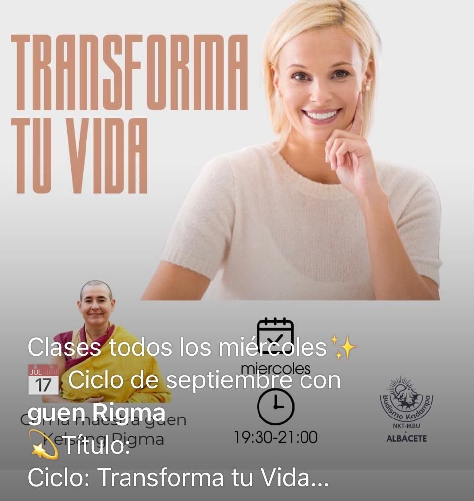 Transforma tu vida