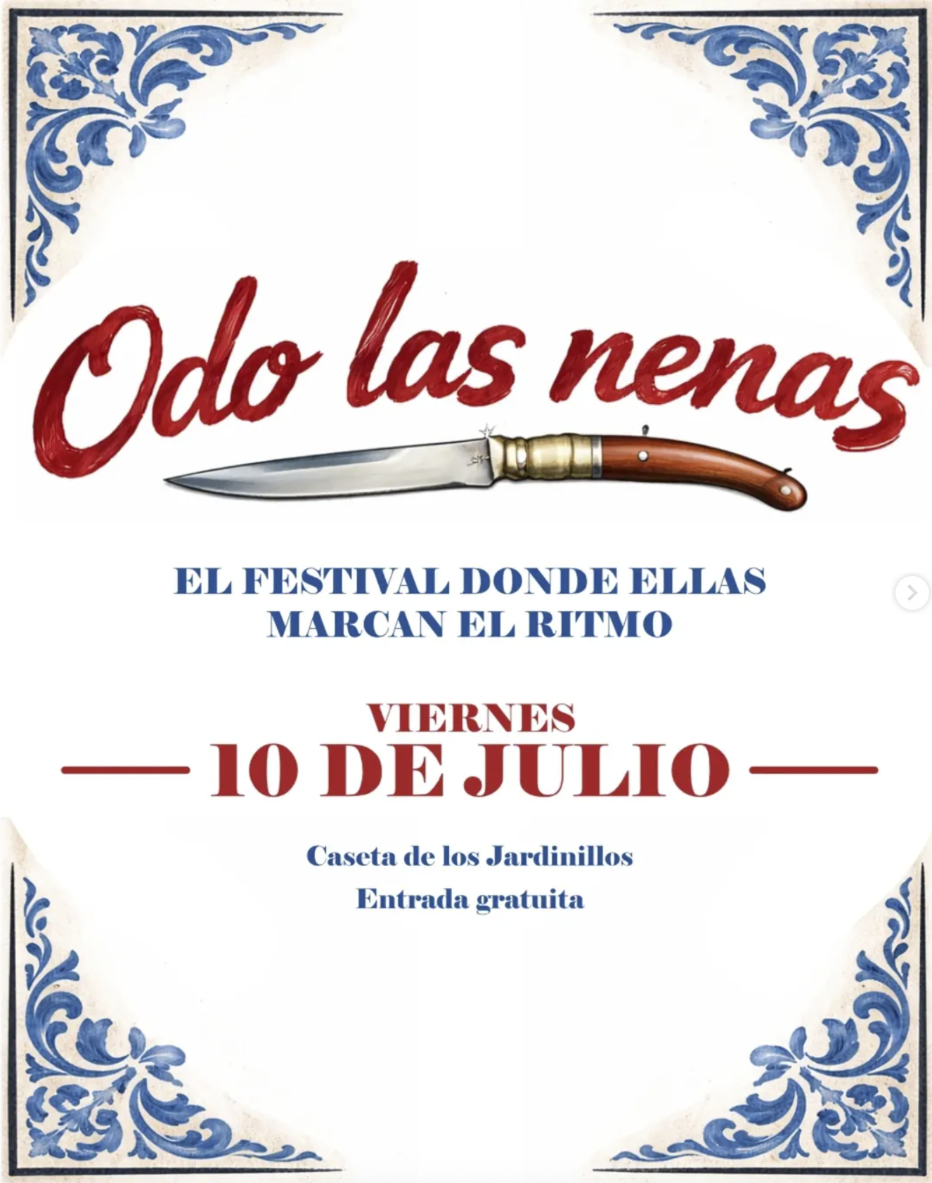 Odo las Nenas – Festival donde ellas marcan el ritmo