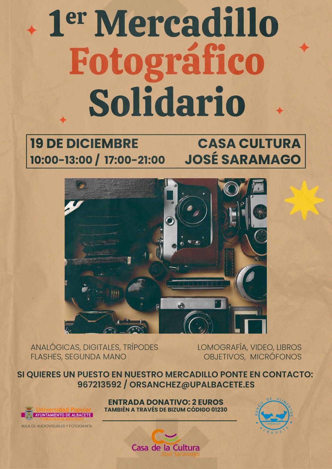 Mercadillo Fotográfico Solidario