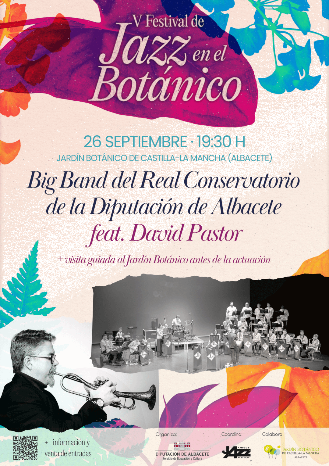 Big Band del Real Conservatorio de la Diputación + David Pastor