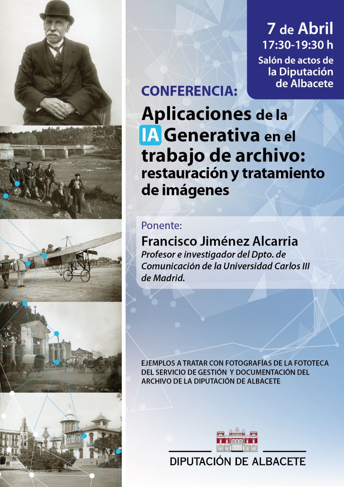 Conferencia: Aplicaciones de la IA Generativa en el Trabajo de Archivo