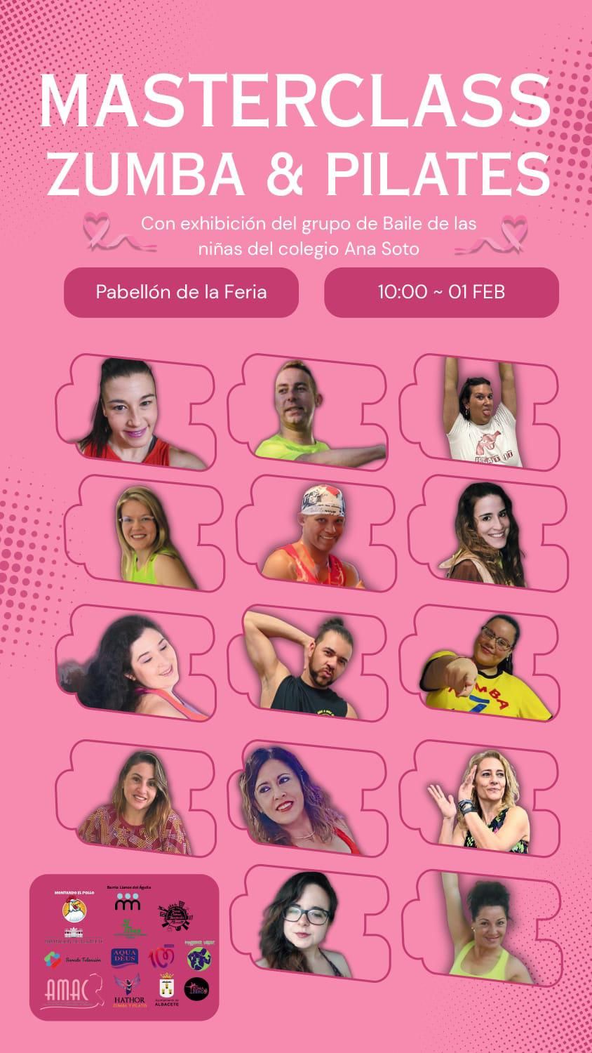 Masterclass Solidaria de Zumba y Pilates