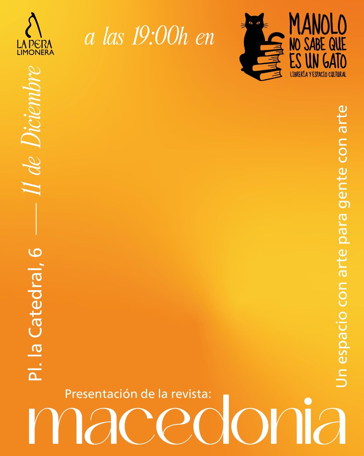 Presentación de la revista Macedonia