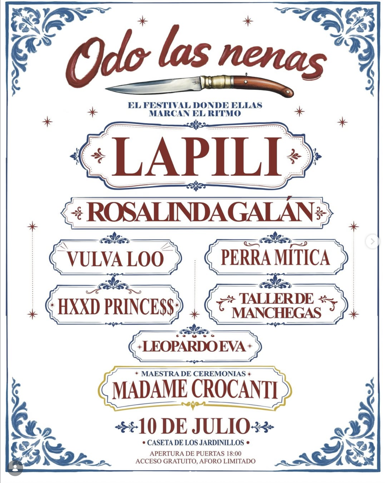 Odo las Nenas – Festival donde ellas marcan el ritmo