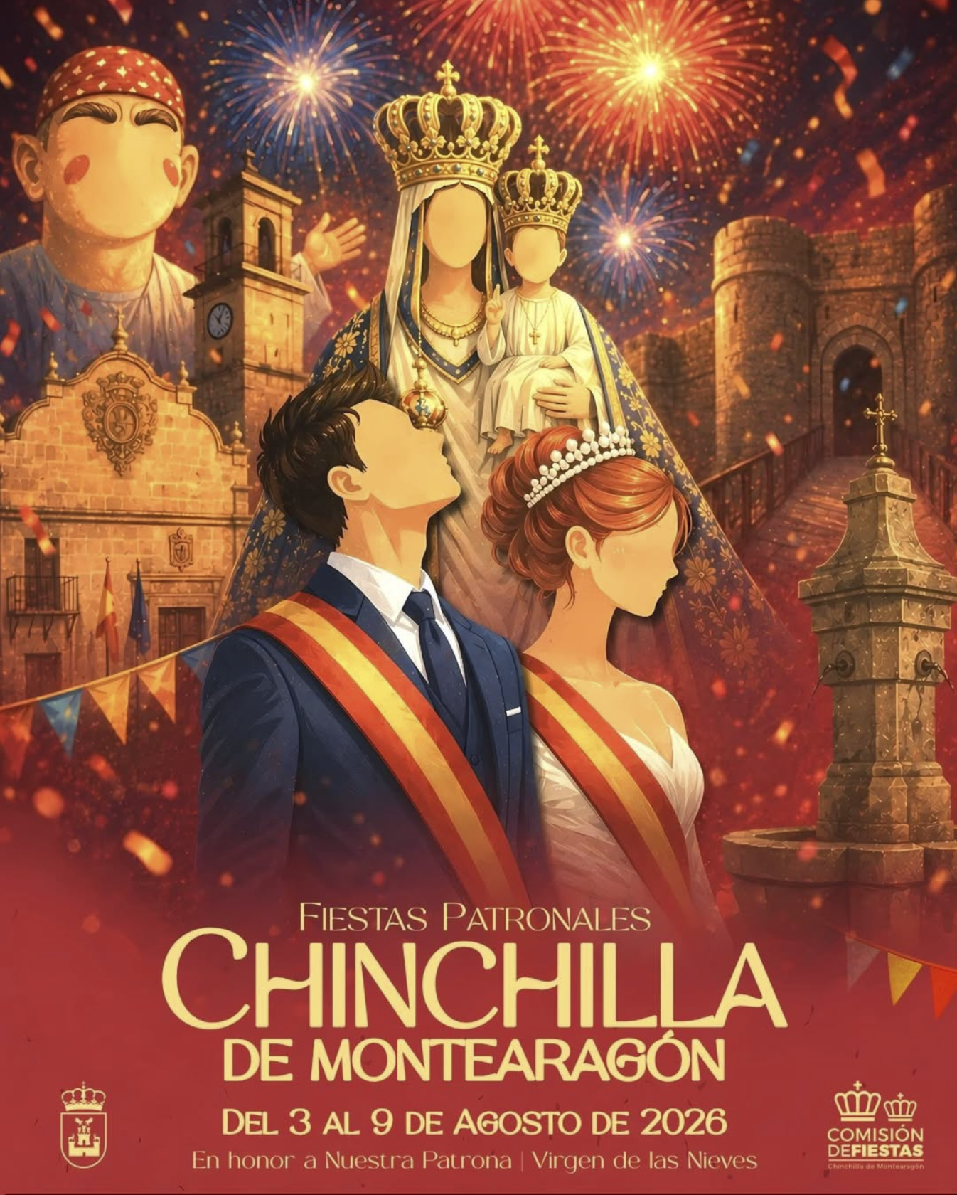 Fiestas Patronales de Chinchilla de Montearagón 2026