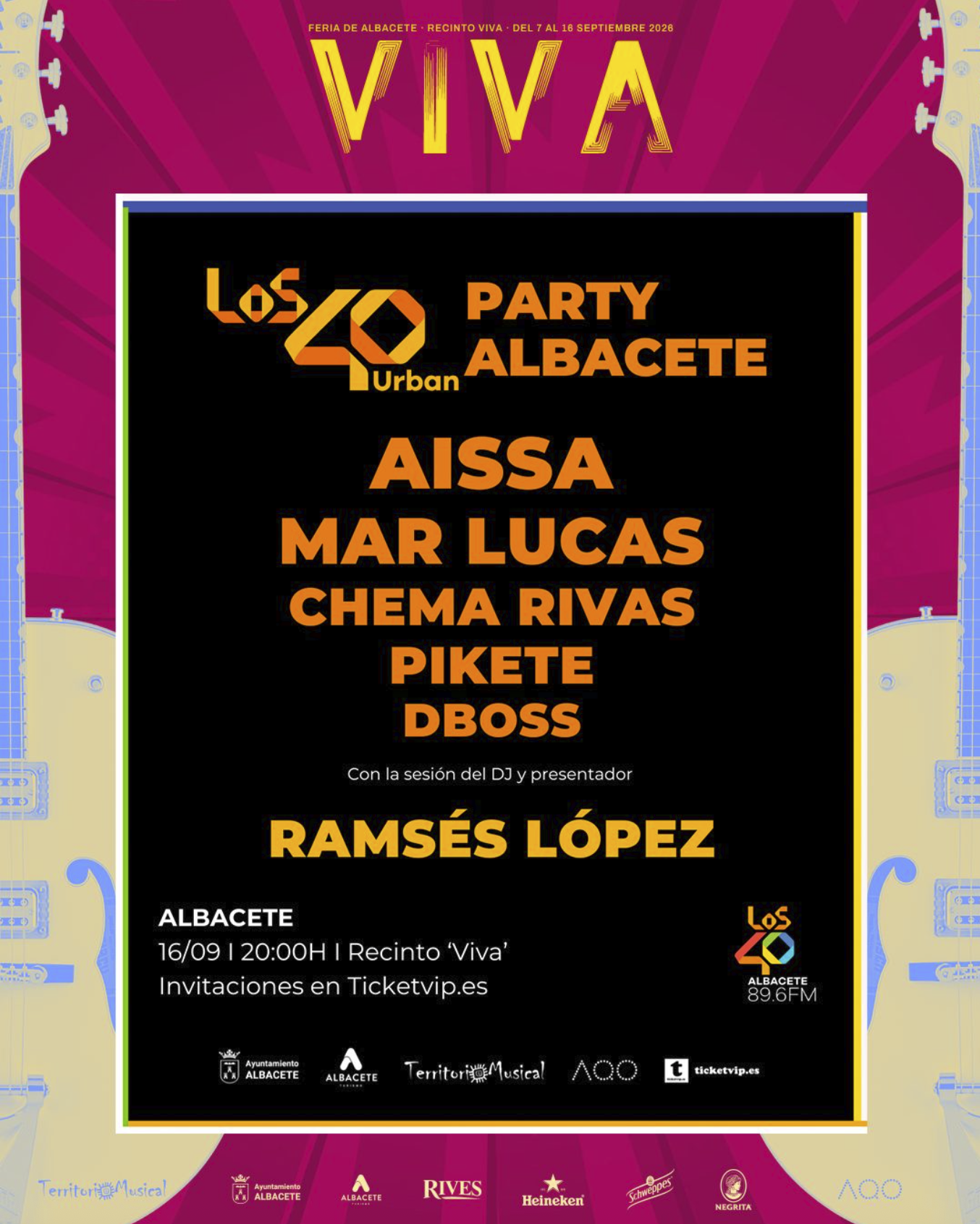LOS40 Urban Party Albacete — VIVA 2026