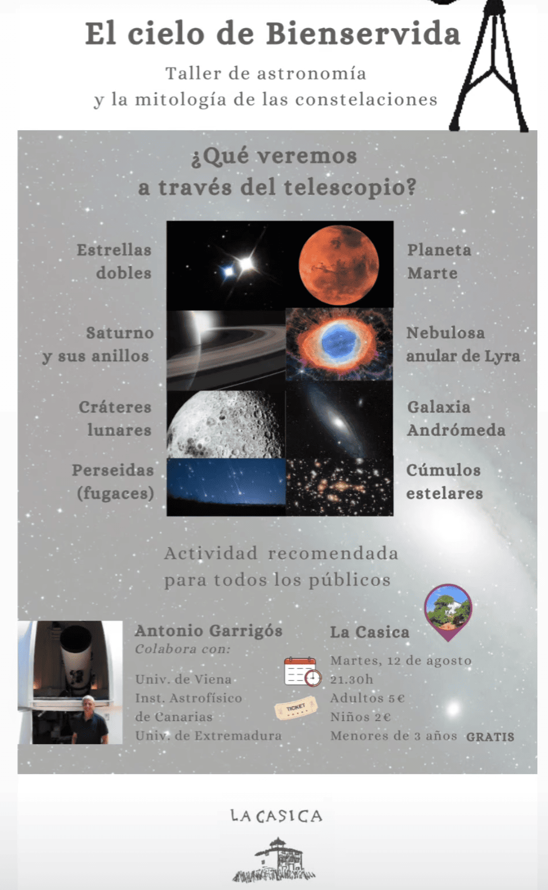 El cielo de Bienservida