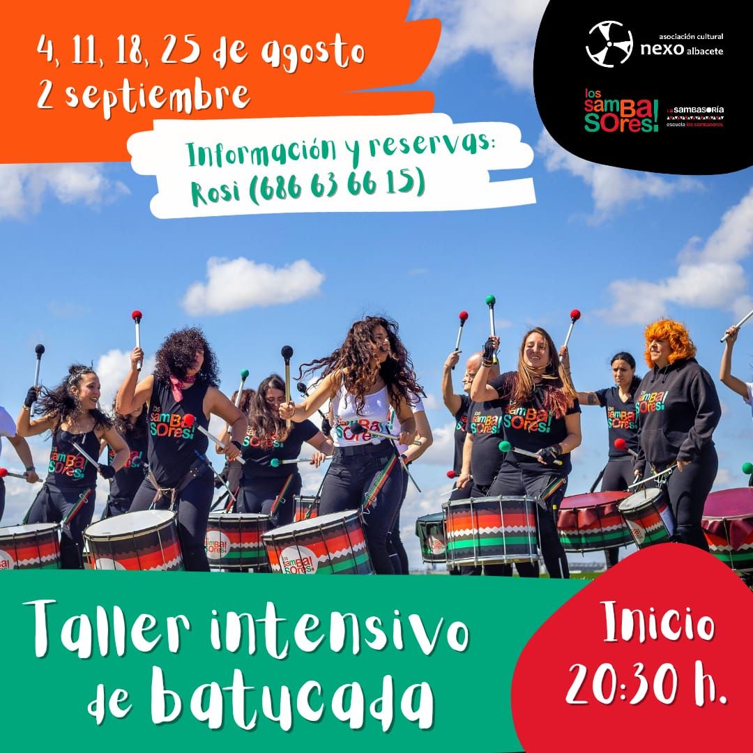 Taller intensivo de batucada