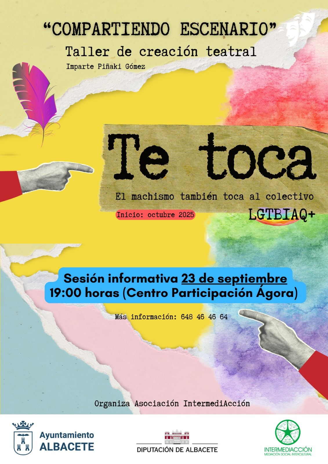 Compartiendo escenario · Taller de creación teatral