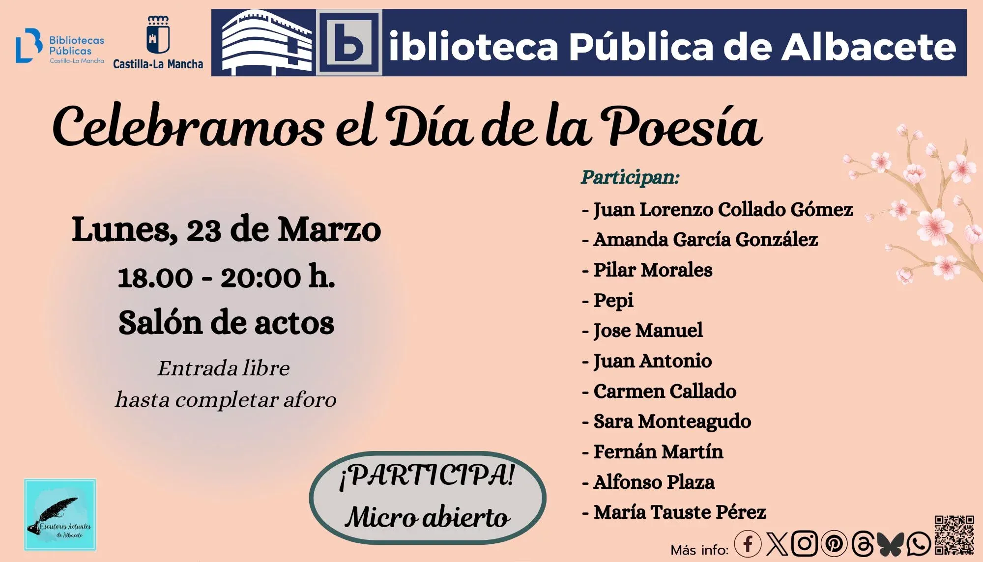 Celebramos el Día de la Poesía