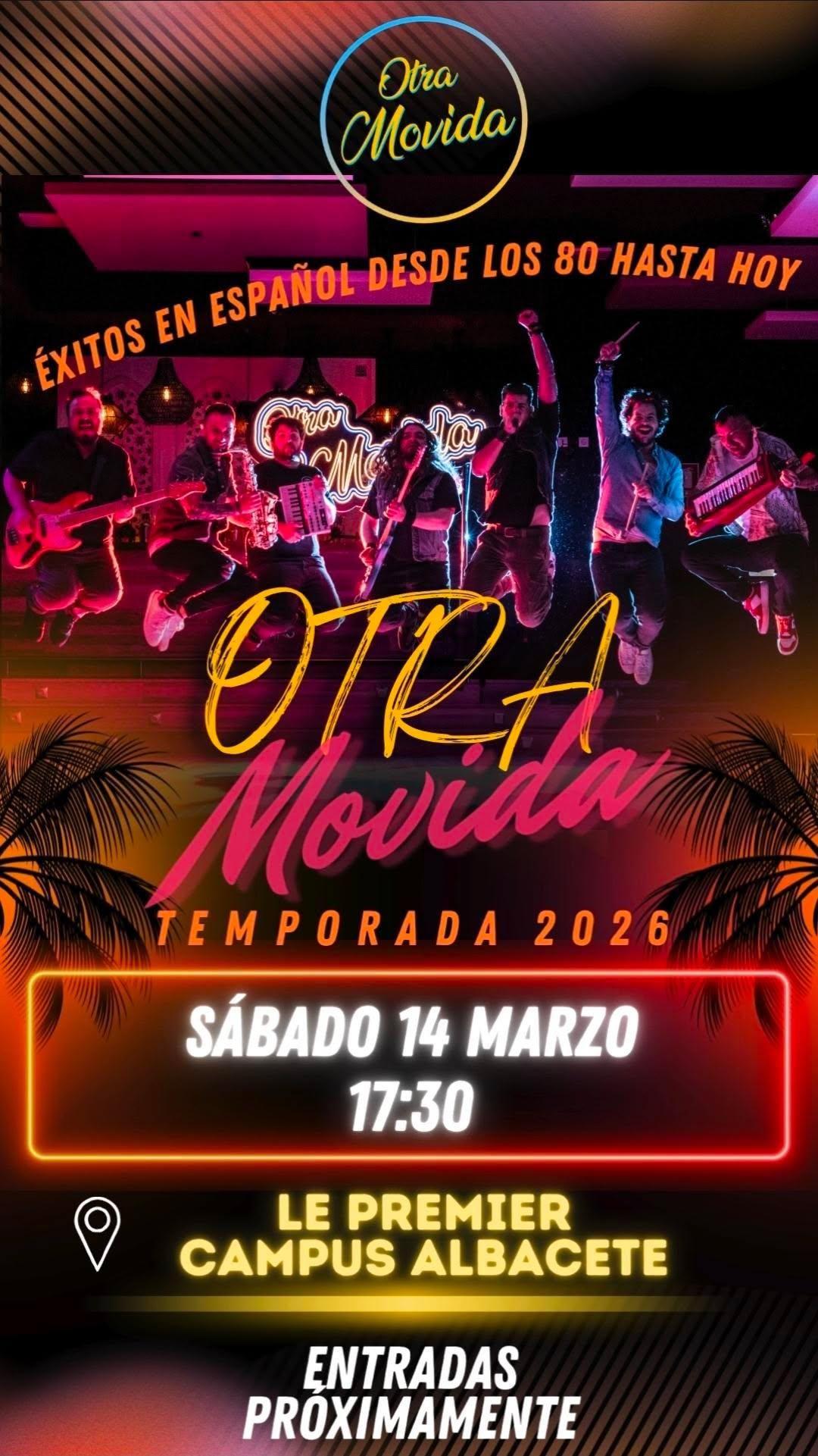 Concierto “Otra Movida” — Pop‑Rock de los 80 y 90