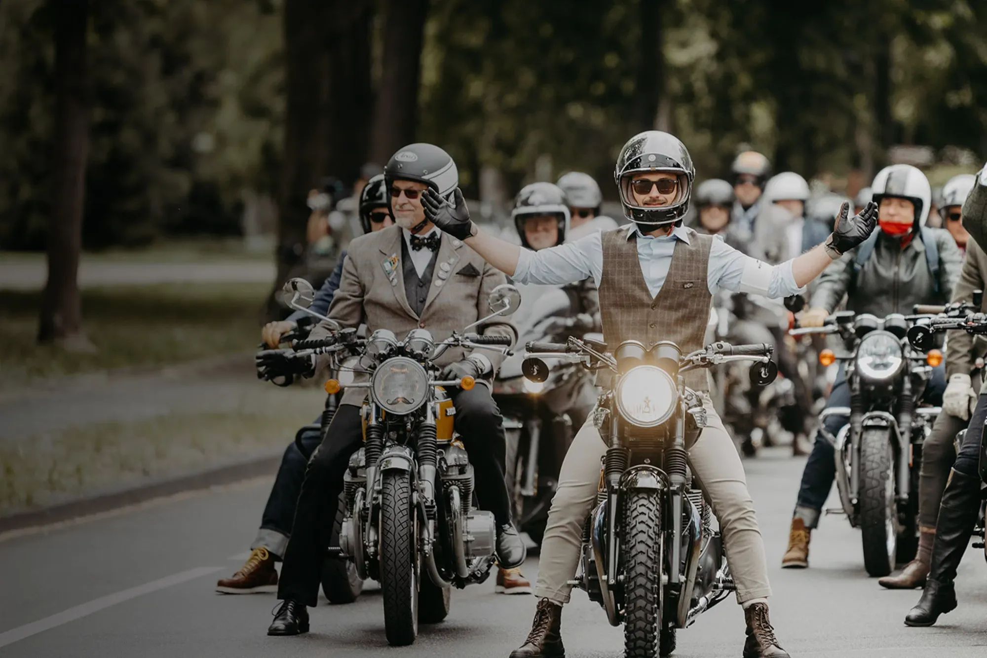 The Distinguished Gentleman’s Ride – Concentración de motos