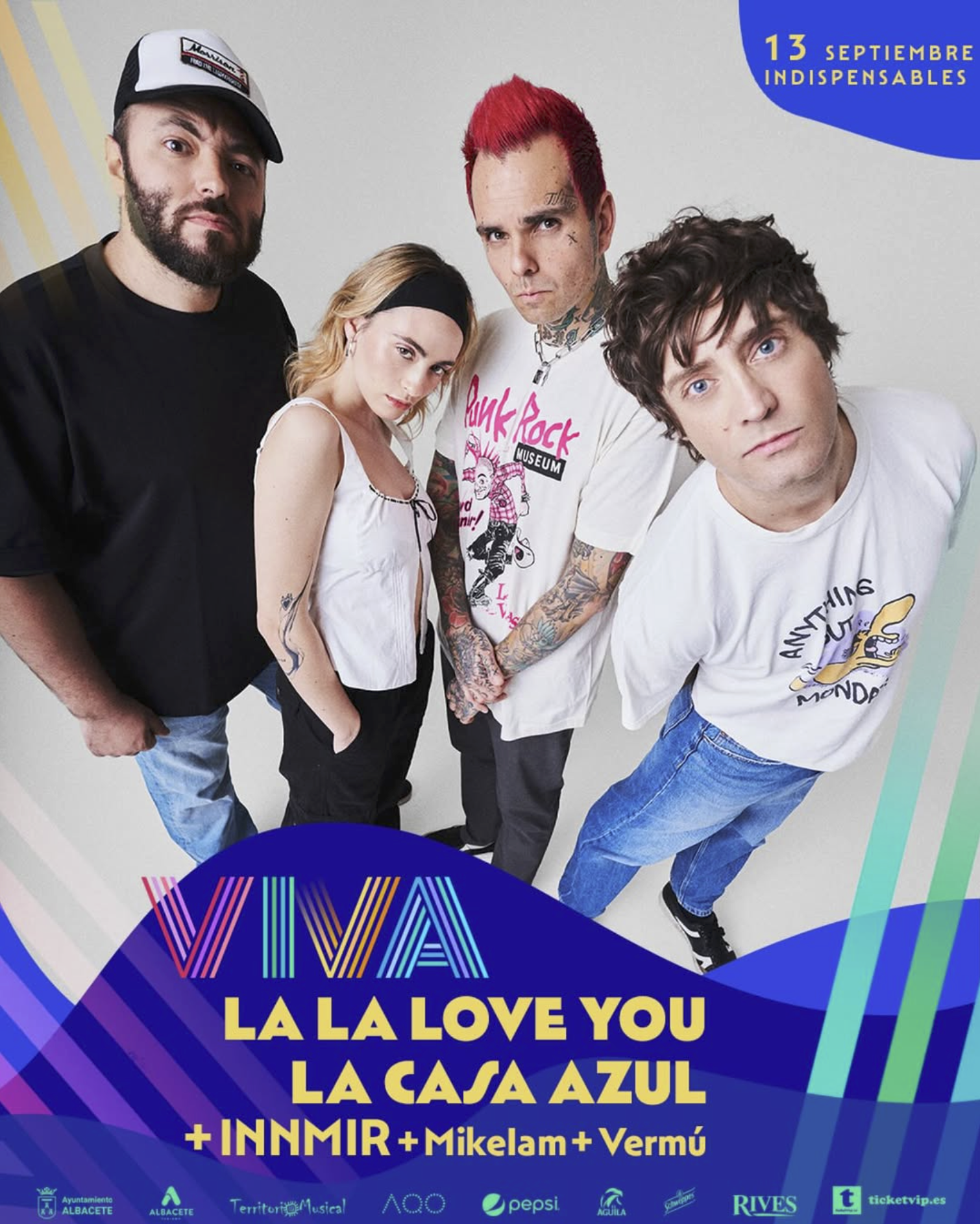 Festival Indispensables: Love of Lesbian + La La Love You + La Casa Azul + Innmir + Vermú