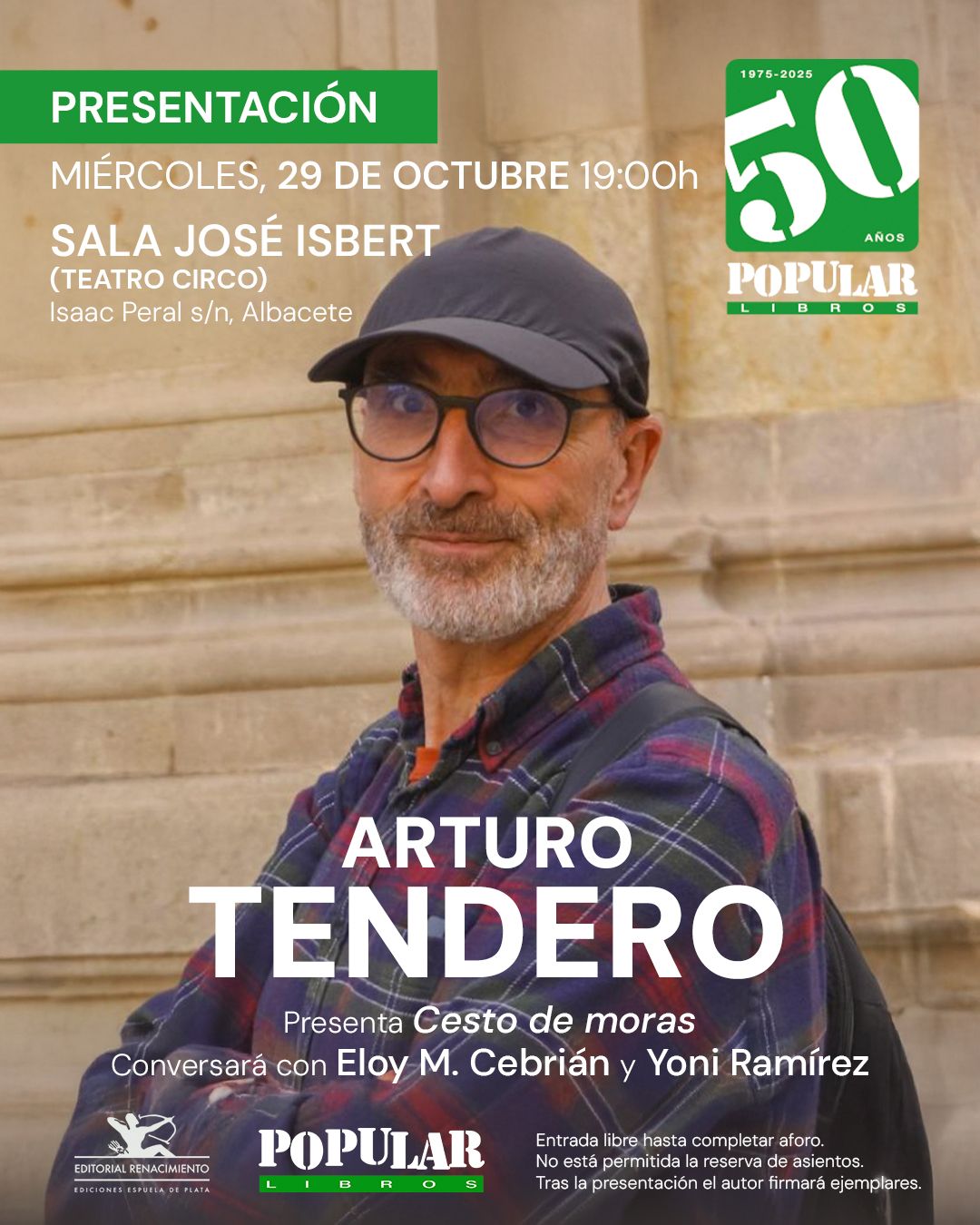 Arturo Tendero presenta Cesto de moras