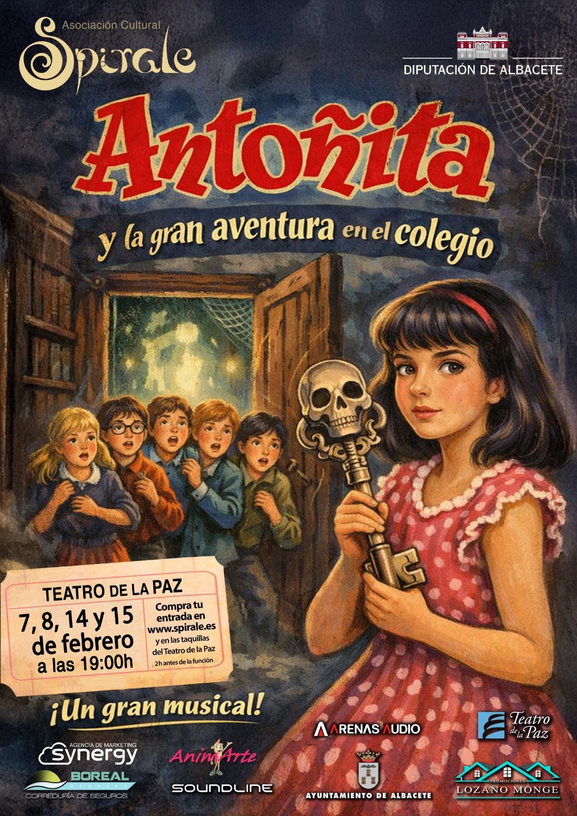 Antoñita y la gran aventura en el colegio