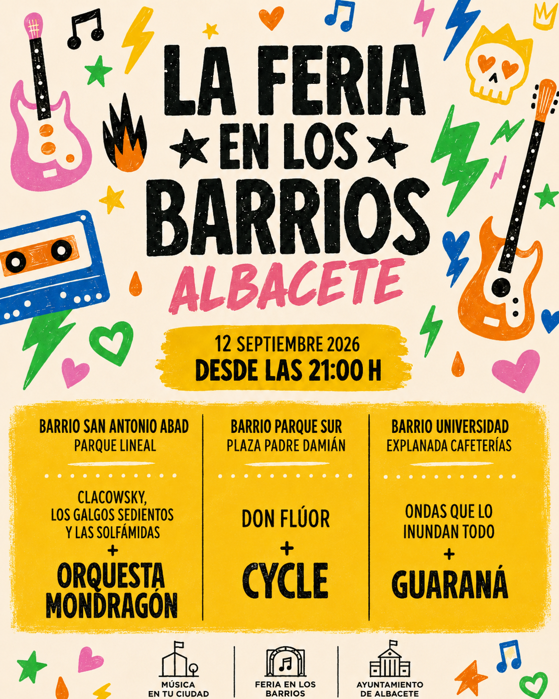 La Feria en los Barrios — Feria de Albacete 2026