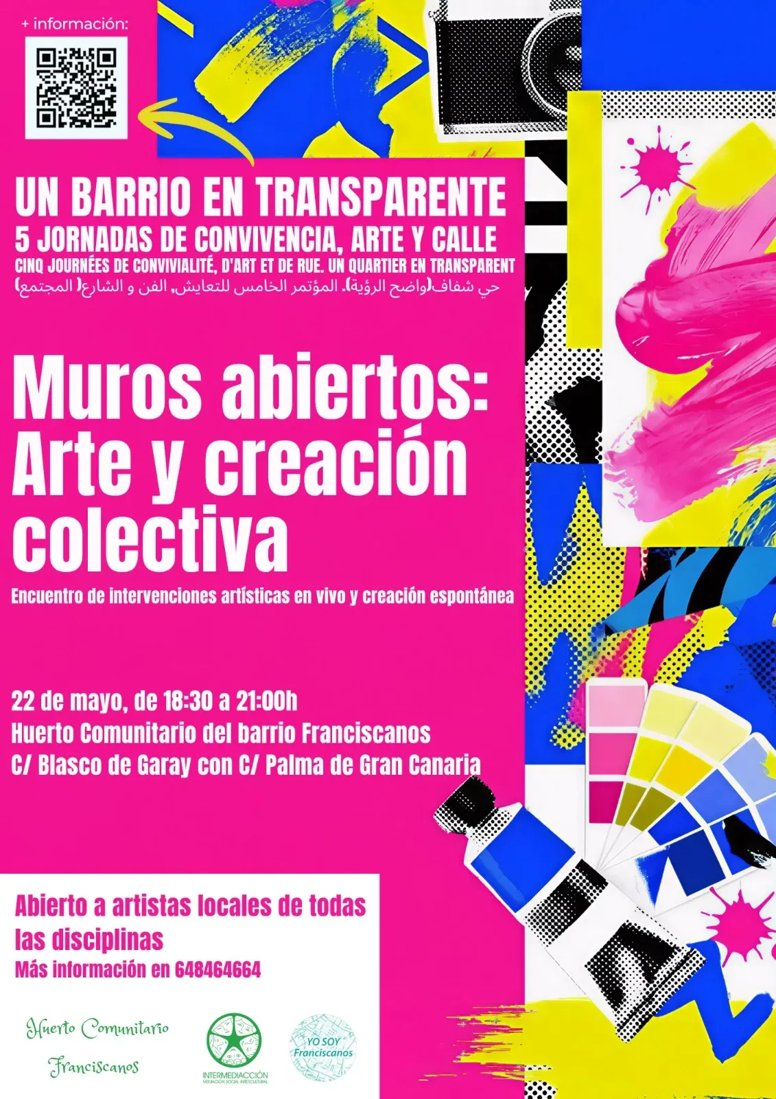 Muros Abiertos: Arte y Creación Colectiva – V Jornadas de Convivencia, Arte y Calle