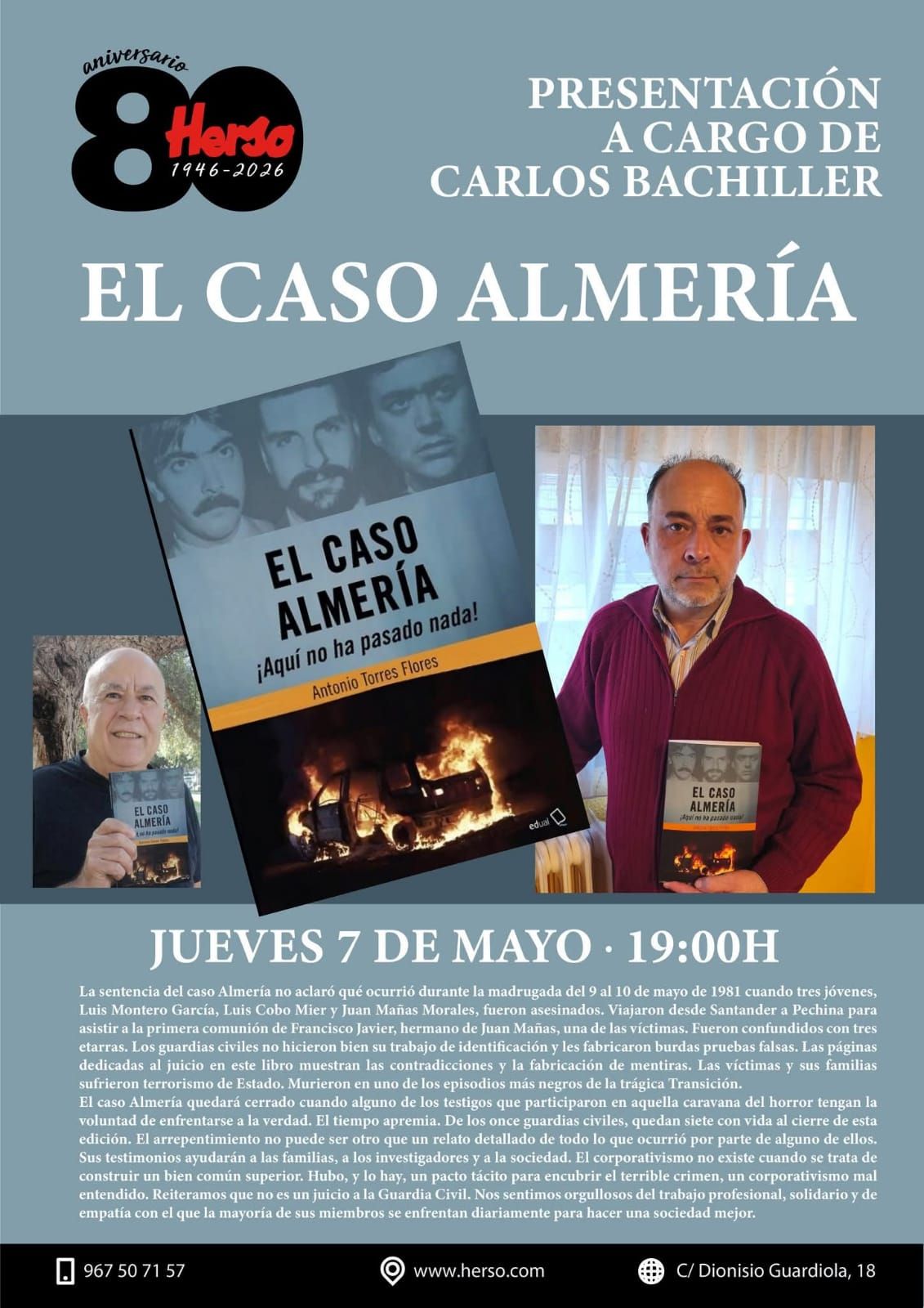 Presentación “El Caso Almería”